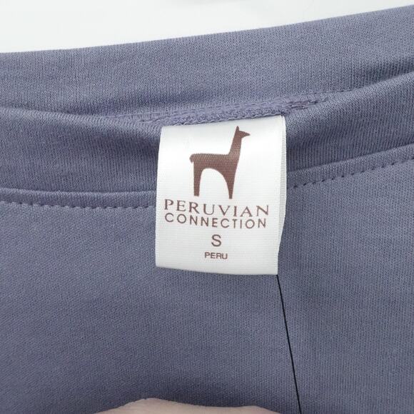 Peruvian Connection Skirt Women Small Lavender Chicory Bias Casual Preppy Office - Picture 3 of 13